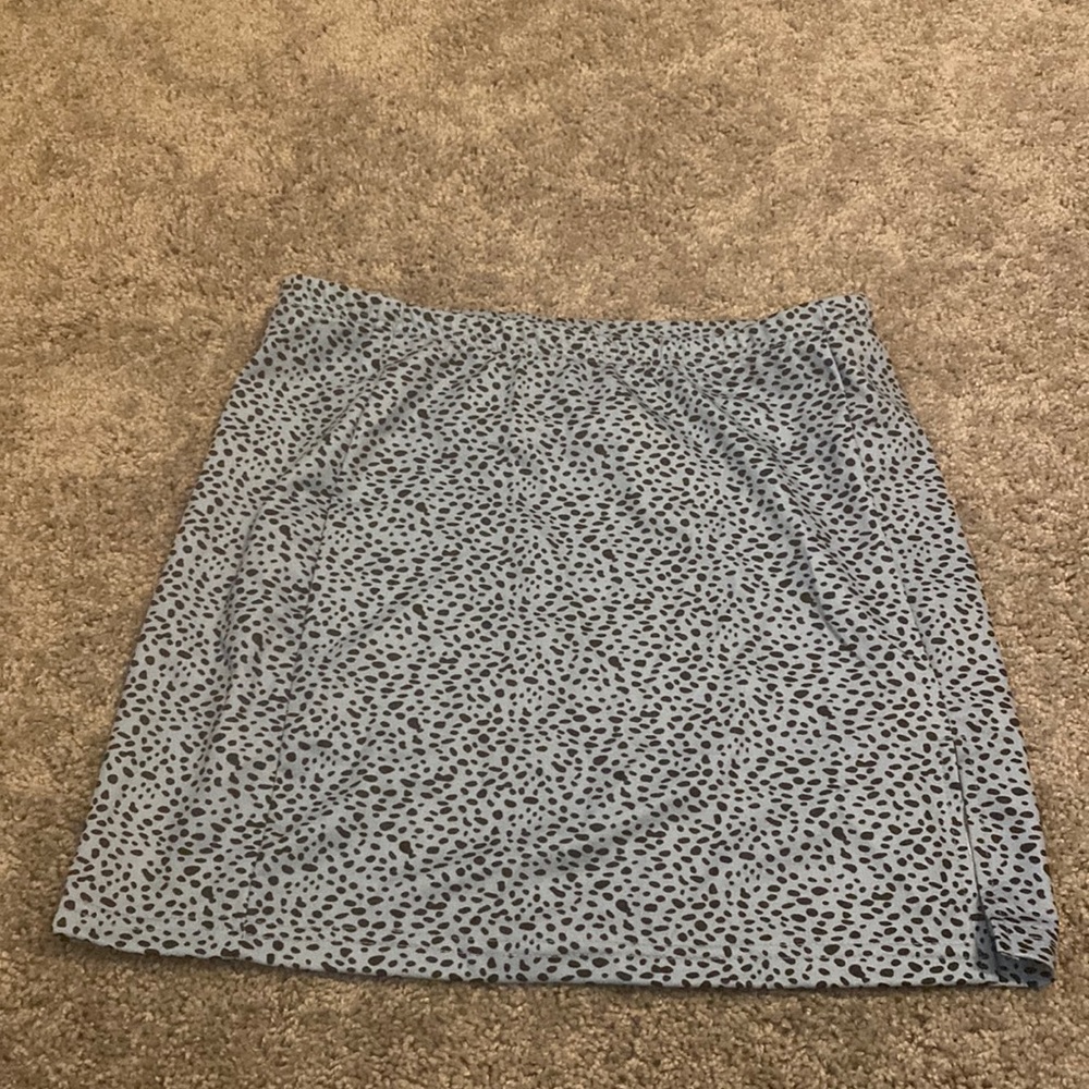 Printed miniskirt